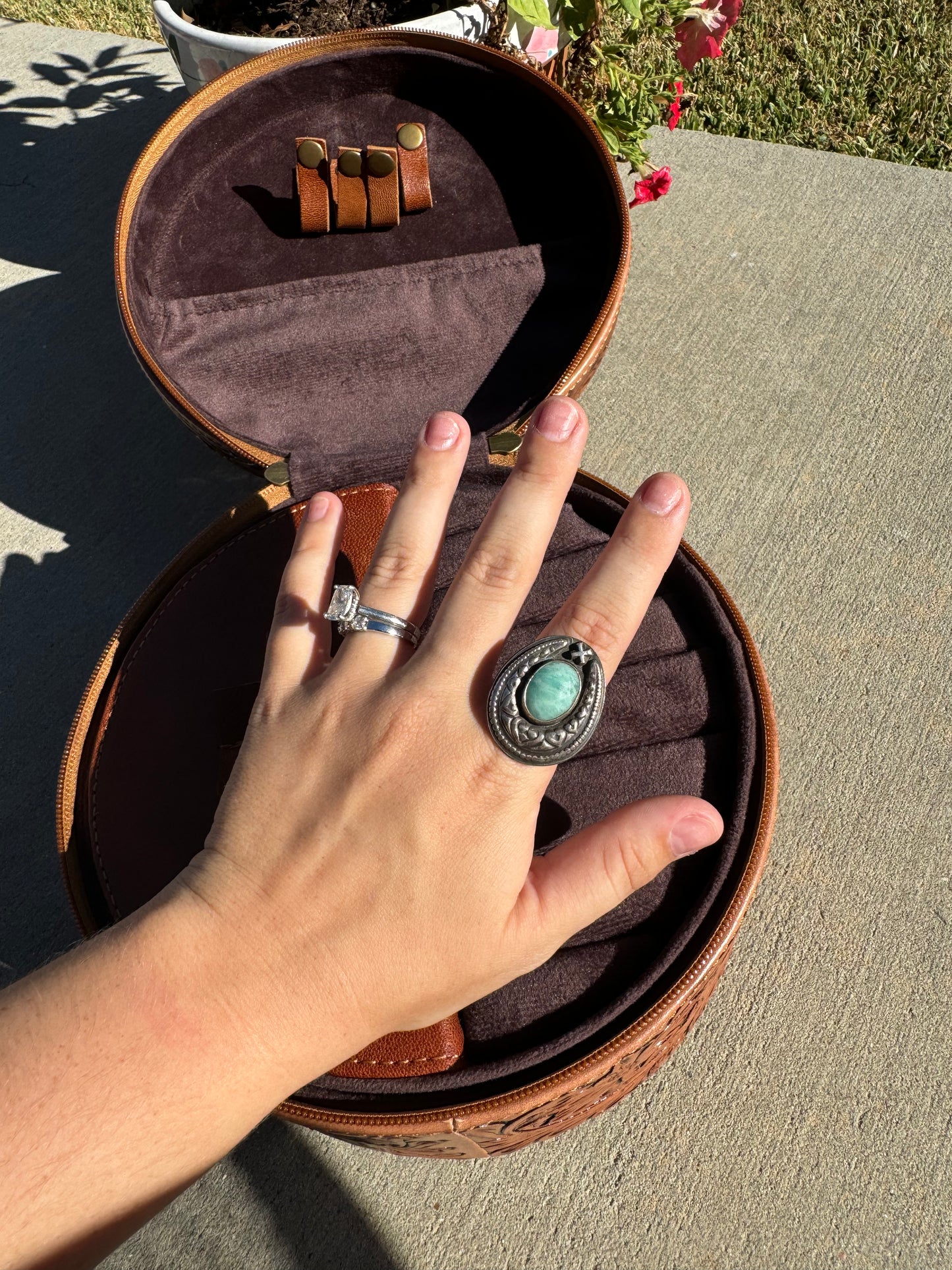 Sterling Ring Sz. 7.5